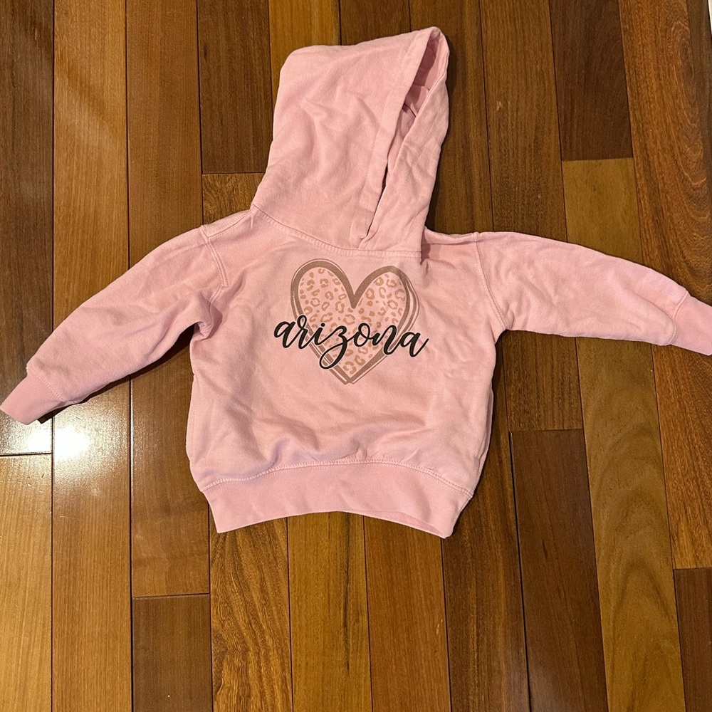 Arizona Kids Pink Hoodie